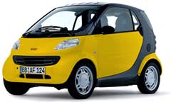 smart-hello-yello.   smart e pure 45 cv